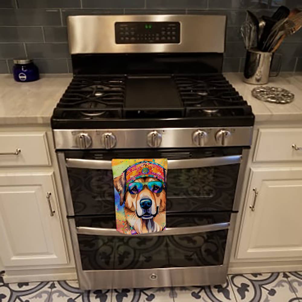 Hippie Dawg Kitchen Towel