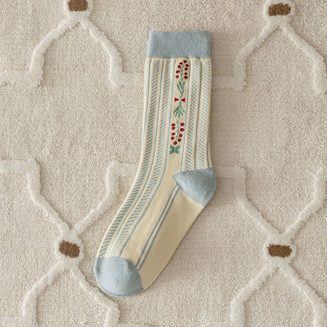Vintage Pattern Socks