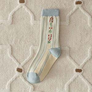 Vintage Pattern Socks