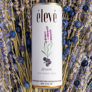 Dream Adaptogen Sparkling Water, Blueberry Lavender