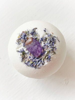 Amethyst & Lavender Bath Bomb
