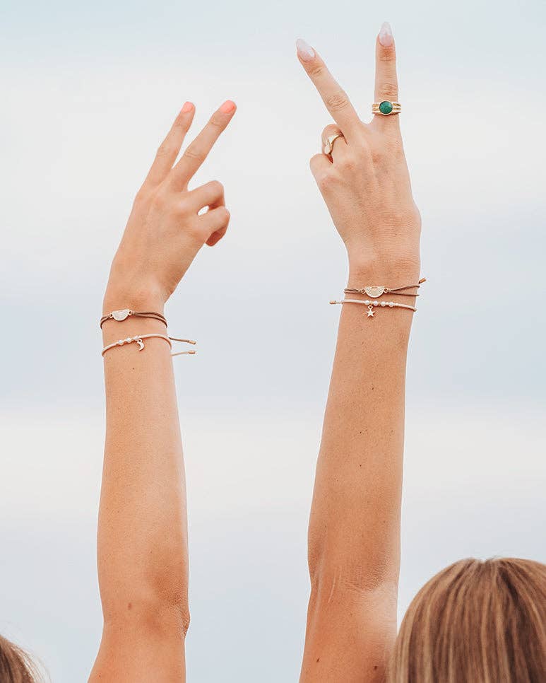 "Forever Friends" Sharable Friendship Hair Tie Bracelets