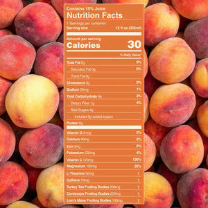 Peach Party - All Natural Functional Energy Drink