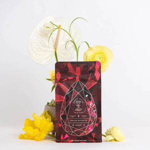Garnet Violet Wine Gemstone Wellness Tea