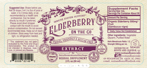 Elderberry Glycerin Extract – 2 oz