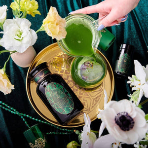 Emerald Cherry Blossom Pineapple Cream Green Tea
