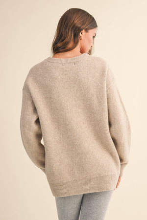 Love Cozy Soft Sweater Top