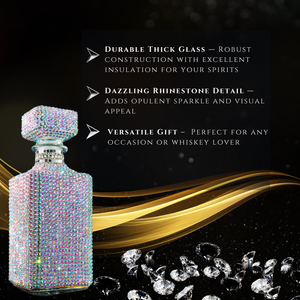 Diamond Rhinestone Bling Decanter - 730 ml
