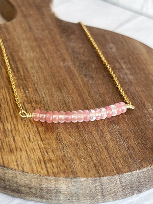 Cherry Quartz Necklace