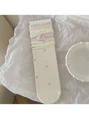Rufia - Sweet Animal Detail Crew Socks