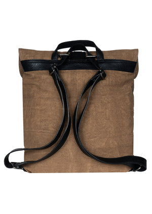 Landry Up-Cycled Canvas Convertible Women's Backpack