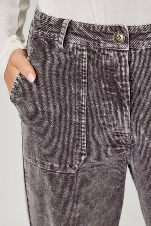 Washed Corduroy Trousers
