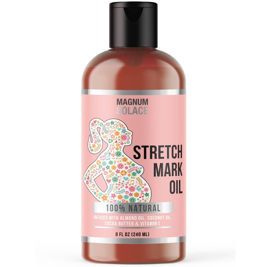 Pregnancy Stretch Mark Oil with Cocoa Butter and Almond Oil