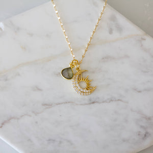 Labradorite Celestial Necklace