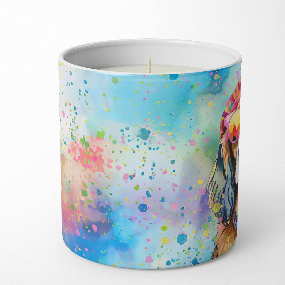Cocker Spaniel Hippie Dawg Soy Candle