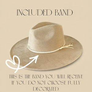 Lotus & Moon Burnt Rancher Hat