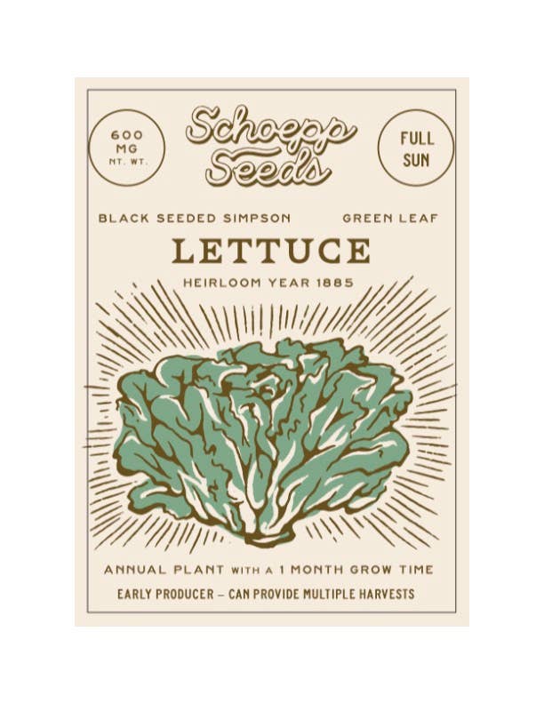 Schoepp Seeds Heirloom Varieties