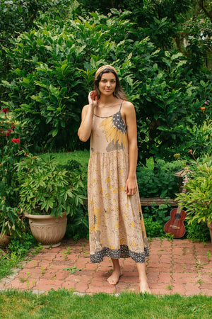 Milk & Honey Bohéme Maxi Slip Dress