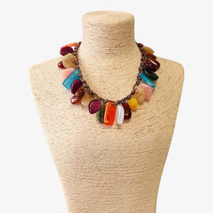 Western Beaded Collar Necklace | Handmade Statement Jewelry