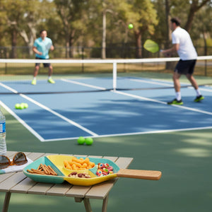 Pickleball Paddle Serving Dish - Ceramic Platter