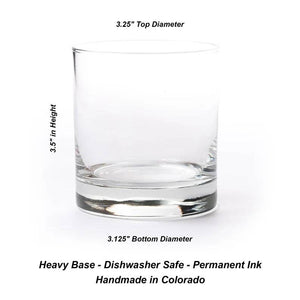 Astronomical Map Whiskey Glasses