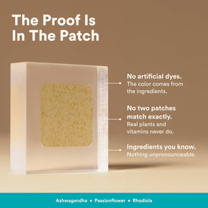Stress Relief Patch with Ashwagandha, Rhodiola & Passionflower