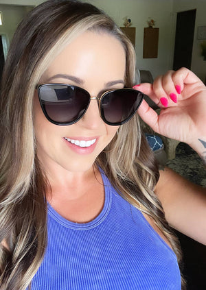 Lexus Cat Eye Sunglasses - Hot Pink
