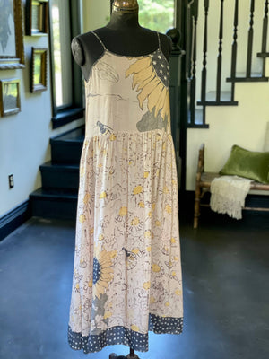 Milk & Honey Bohéme Maxi Slip Dress
