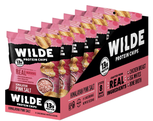 WILDE Pink Himalayan Sea Salt Protein Chips 1.34oz