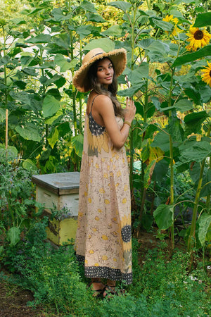 Milk & Honey Bohéme Maxi Slip Dress
