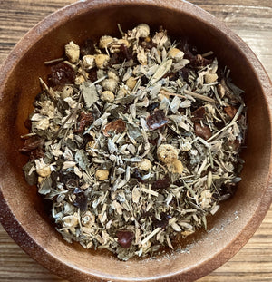 Lemon Balm and Oat Straw Herbal Tea