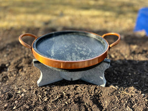 Handmade Brazilian Soapstone Grill/Pizza Stone
