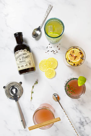 Elderberry and Honey Tonic, 16 oz