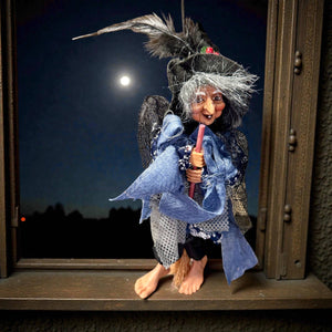 Kitchen Witch Klara – Blue