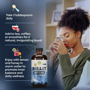 Shilajit Living Bitters