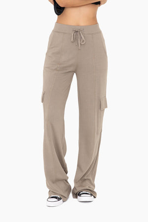 GREEN - Organic Cotton Blend Cargo Trousers