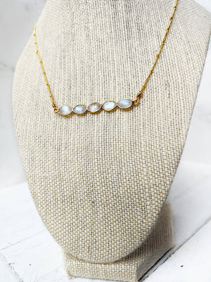 Moonstone Gemstone Necklace