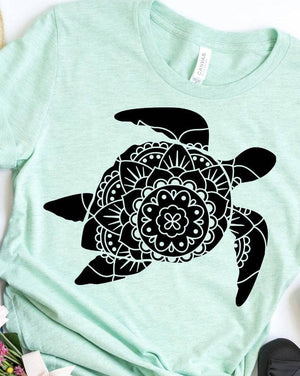 Mandala Turtle Tee