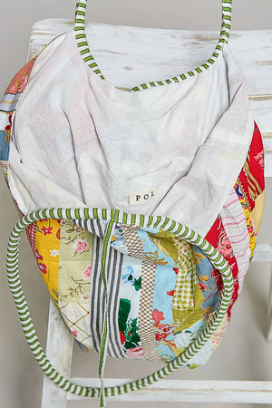 Boho Quilted patchwork Shoulder Bag