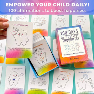 Rethink! Affirmation Cards for Kids - 100 Cards