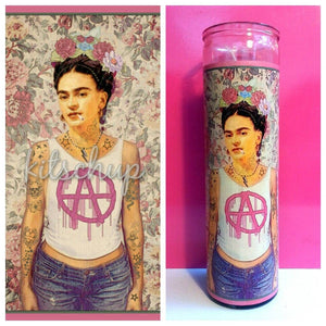 Anarchy Frida Prayer Candle