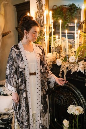 The Looking Glass Bamboo Duster Kimono Robe