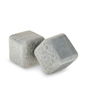 Large Soapstone Whiskey Cubes, Set of 2