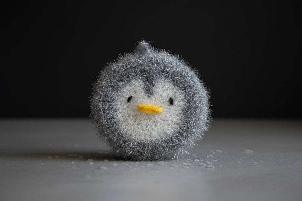 Waddle Squad Penguin Scrubby