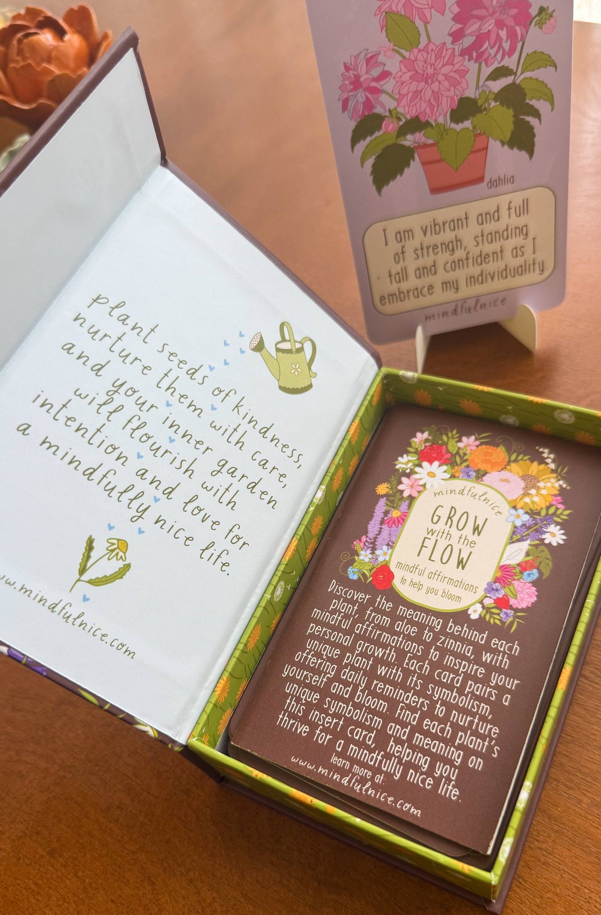 Grow With The Flow Affirmation Cards