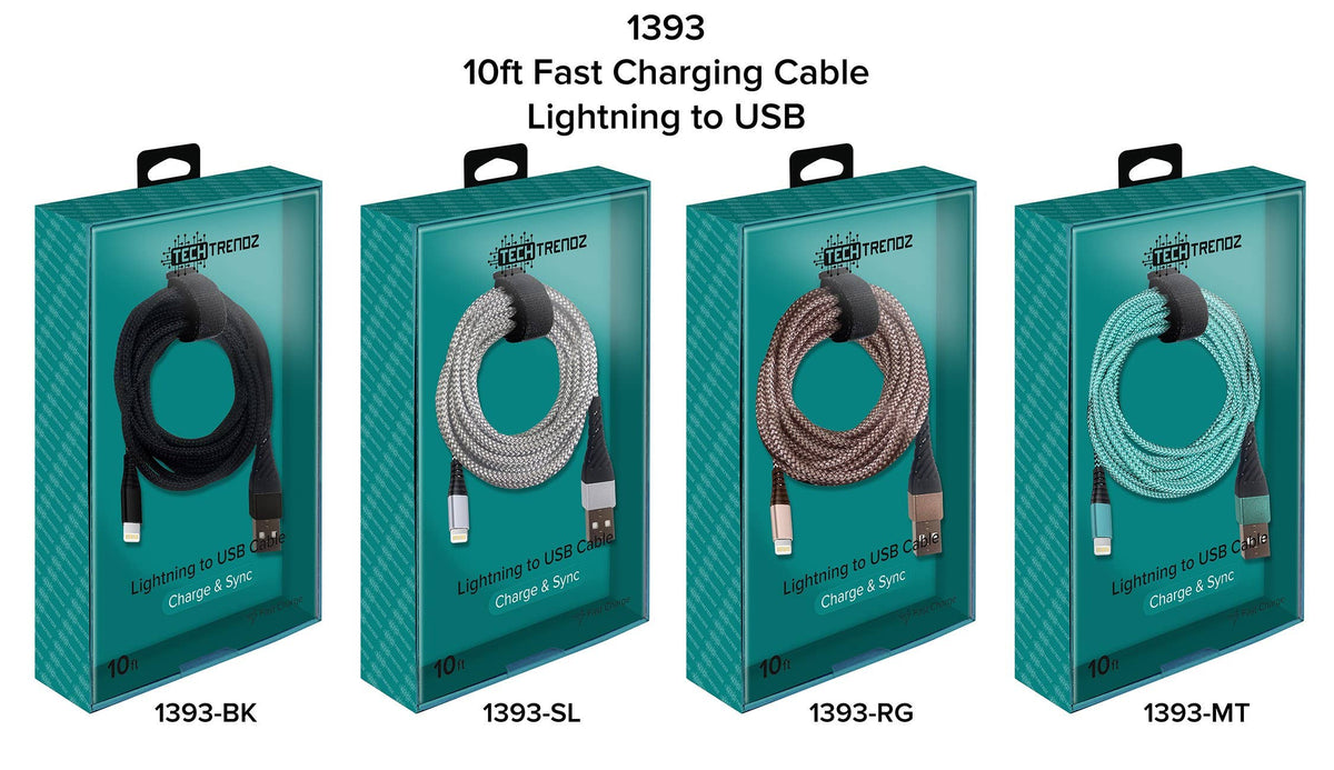 10ft iPhone Fast Charging Cable