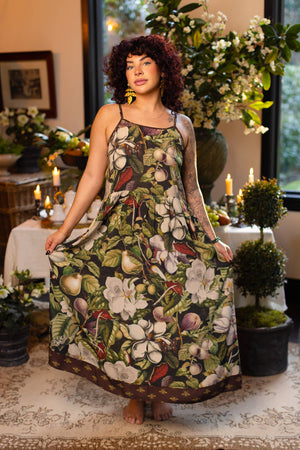 Fleur De Lune Bohème Maxi Slip Dress - Florals and Bees