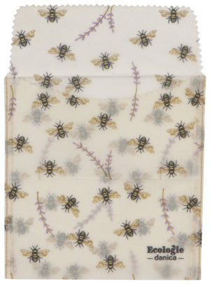 Bees Beeswax Sandwich Bag Set of 2