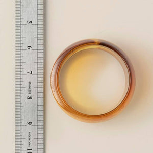 Solid Resin Bangle Bracelet