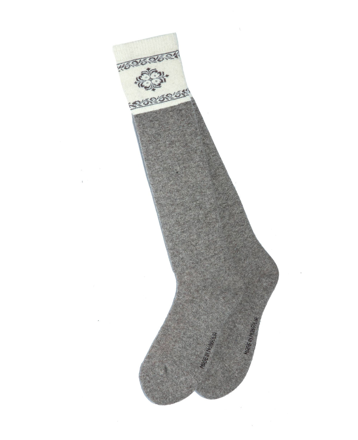 Mongolian Sheep's Wool Knee-High Socks – Nordic